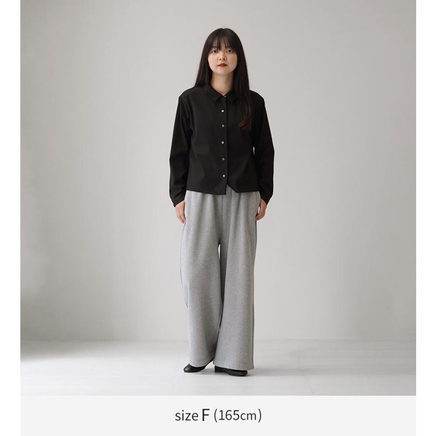 mizuiroind（ミズイロインド） ワイドイージー パンツ スウェット