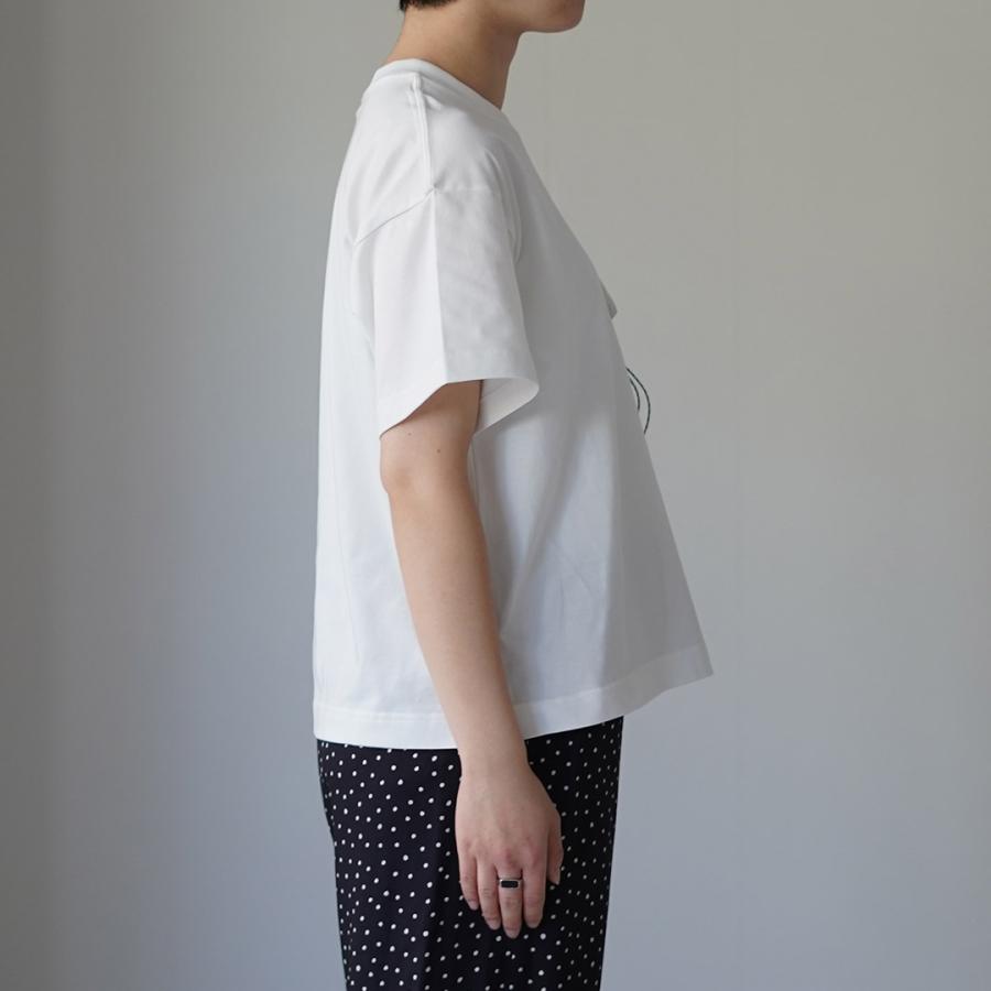 and wander（アンドワンダー） ポケットTシャツ W / レディース 半袖