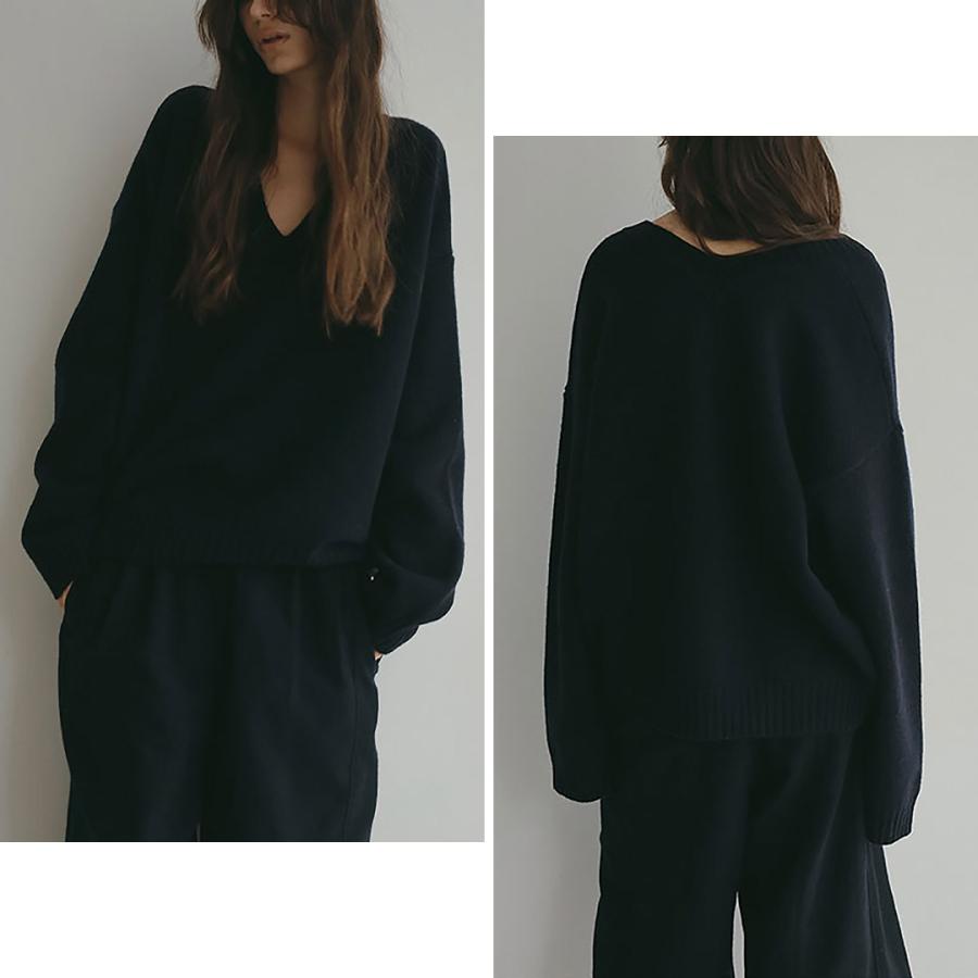 ETRE TOKYO（エトレトウキョウ） Vネック2wayニットプルオーバー