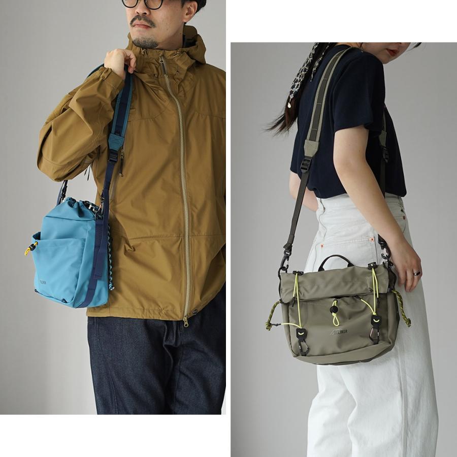 ELLIKER（エリカー） ネイダー ロールトップ クロスボディバッグ 6L