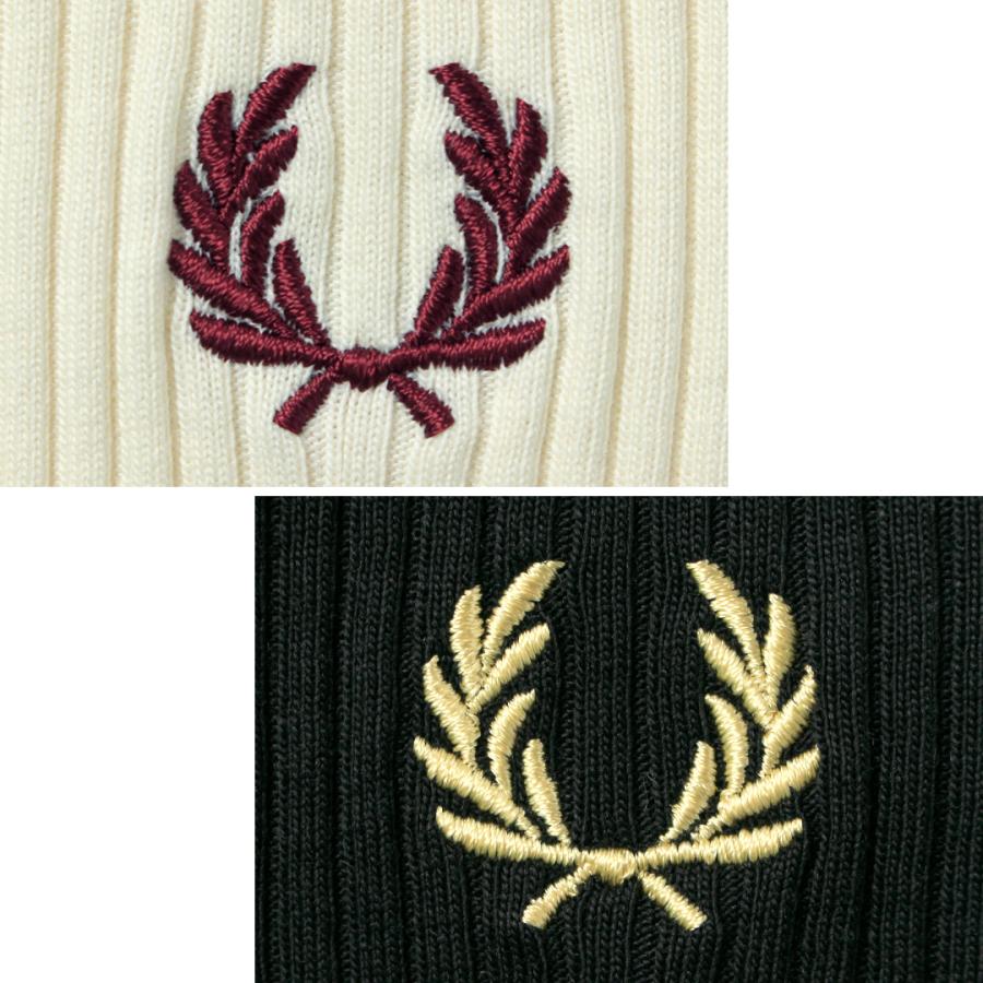 FRED PERRY（フレッドペリー） ロングスリーブ リブポロシャツ