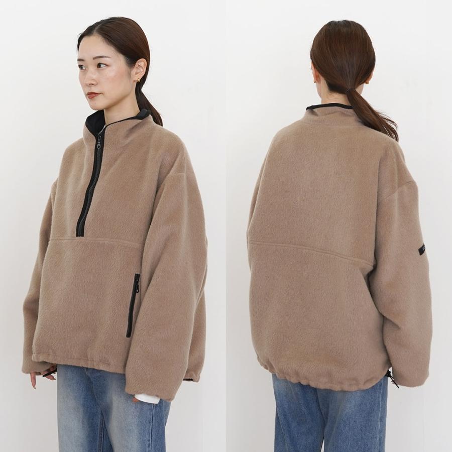 YENN YENN（イェン） シャギー ハーフジップ ジャケット / アウター