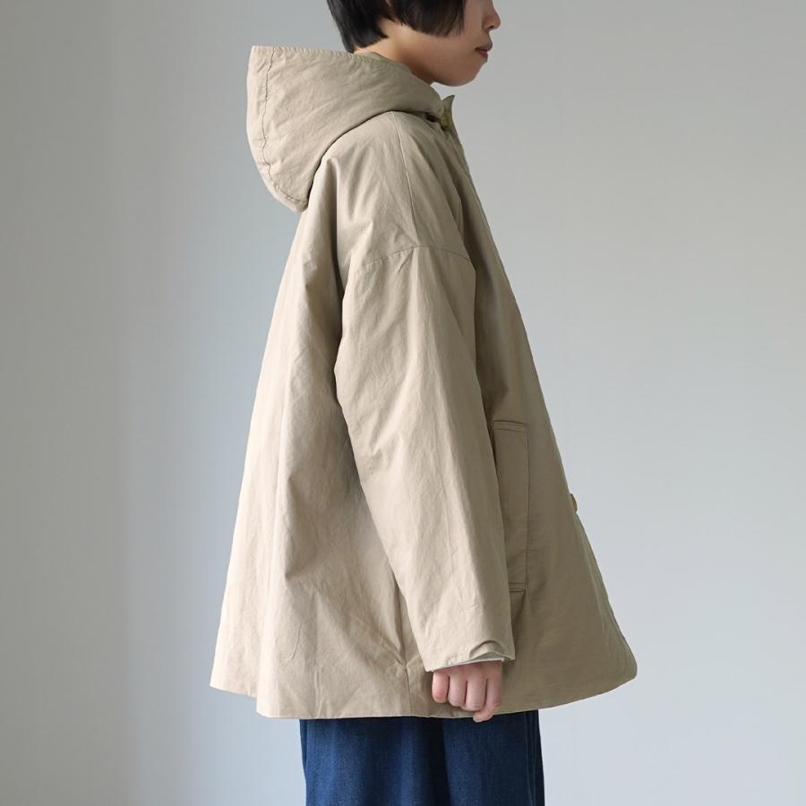 mao made（マオメイド） コットンクロス Aライン フードコート