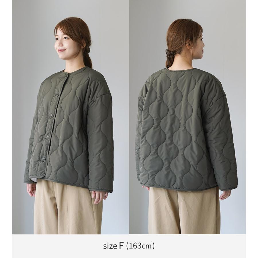 mao made（マオメイド） 別注 ライト キルティング リバーシブル