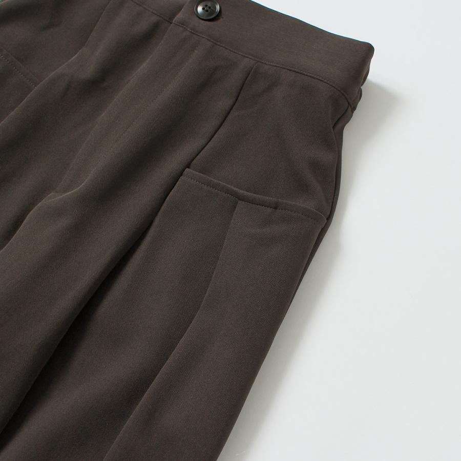 CYAN TOKYO（シアン トーキョー） Wタック ストレッチワイド パンツ / レディース ボトムス ウエストゴム セットアップ | CYAN TOKYO | 14