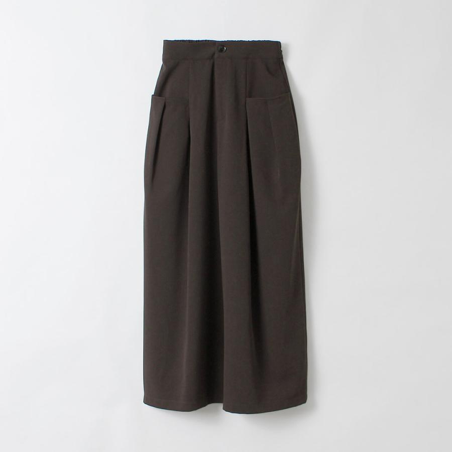 CYAN TOKYO（シアン トーキョー） Wタック ストレッチワイド パンツ / レディース ボトムス ウエストゴム セットアップ | CYAN TOKYO | 05