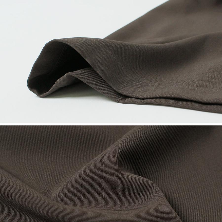 CYAN TOKYO（シアン トーキョー） Wタック ストレッチワイド パンツ / レディース ボトムス ウエストゴム セットアップ | CYAN TOKYO | 08