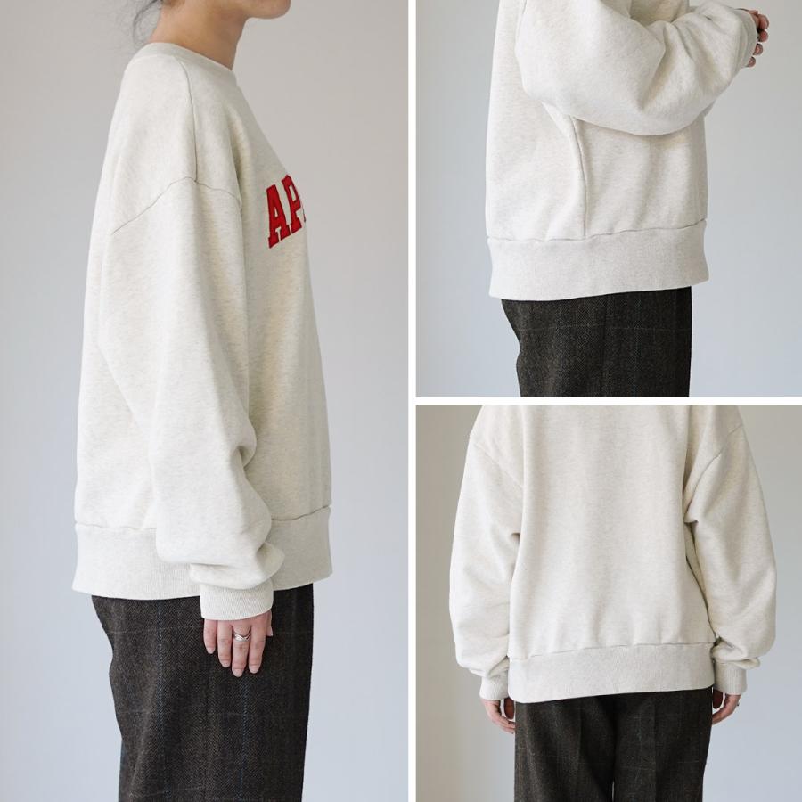 25AW＊シンゾーンAPRES SKI SWEATSHIRTオーバーサイズ裏毛 Shinzone（シンゾーン） アプレスキー スウェット シャツ 25AMSCU15