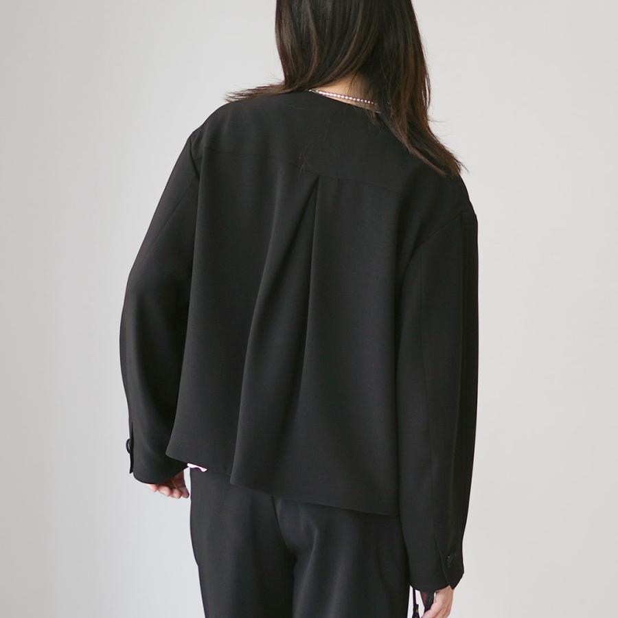 ★期間限定！値下げダブルクロス BACK ZIP プルオーバー3 Shinzone（シンゾーン） ダブルクロス ジャケット 日本製 26SMSJK03