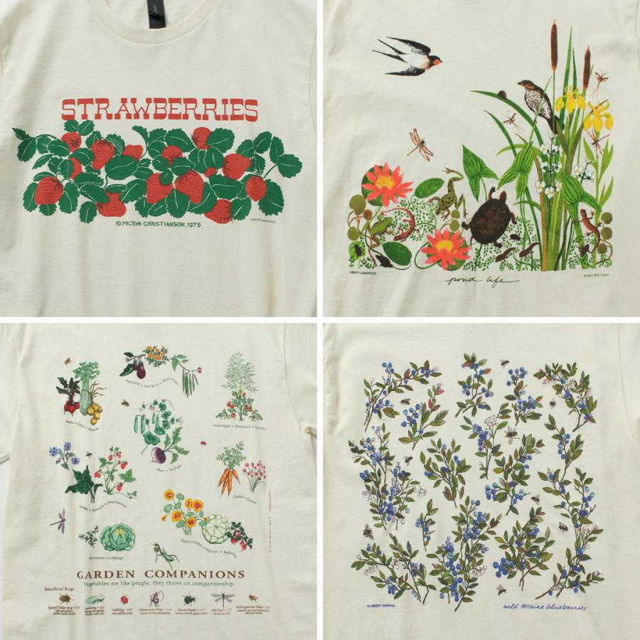 LIBERTY GRAPHICS（リバティグラフィックス） フラワー プリント T