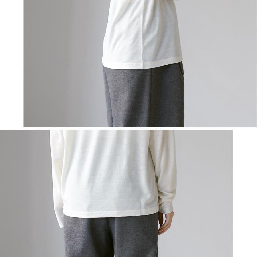 LIFiLL（リフィル） ウーリッシュ ロングスリーブ Tシャツ