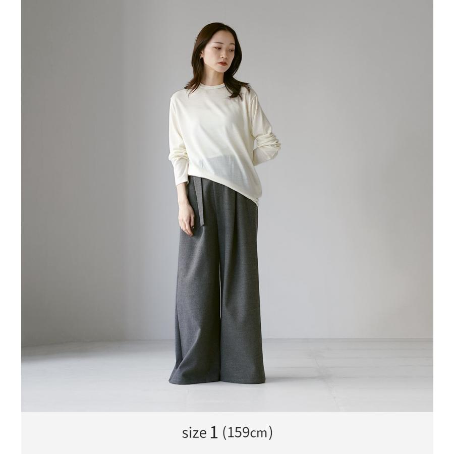 LIFiLL（リフィル） ウーリッシュ ロングスリーブ Tシャツ