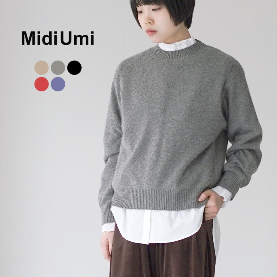 MidiUmi（ミディウミ） ラクーン ニット プルオーバー / レディース