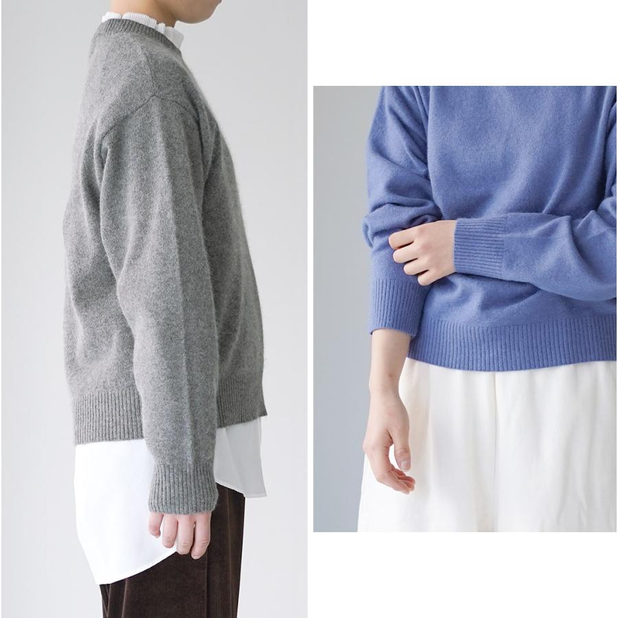 MidiUmi（ミディウミ） ラクーン ニット プルオーバー / レディース