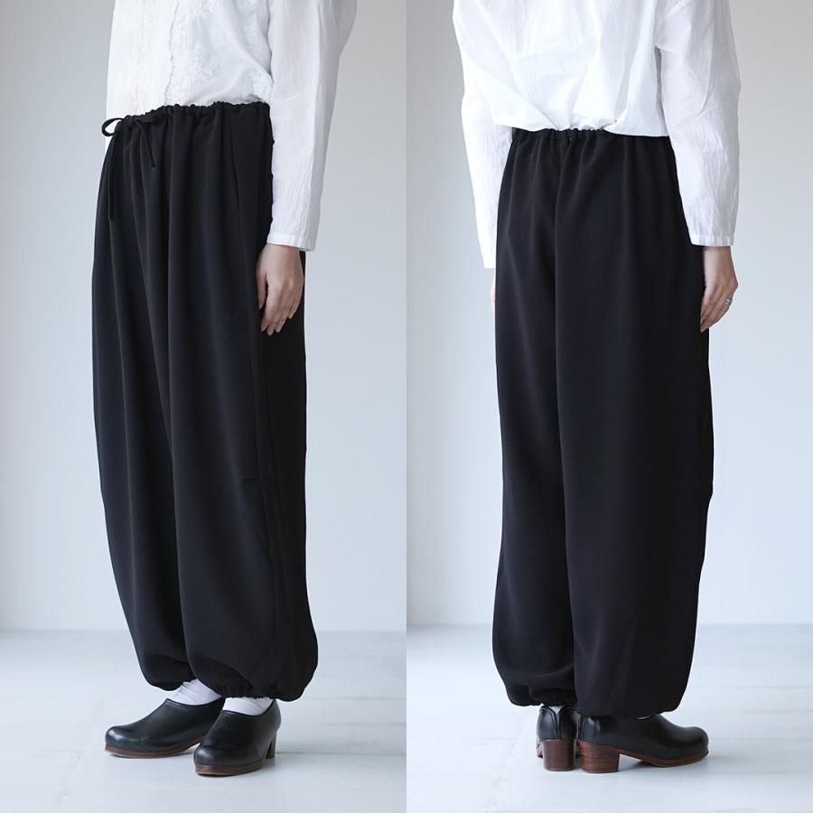 mizuiroind（ミズイロインド） ドローストリング ヘムパンツ