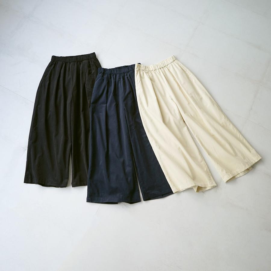 mizuiroind（ミズイロインド） コーデュロイ タック ワイド パンツ