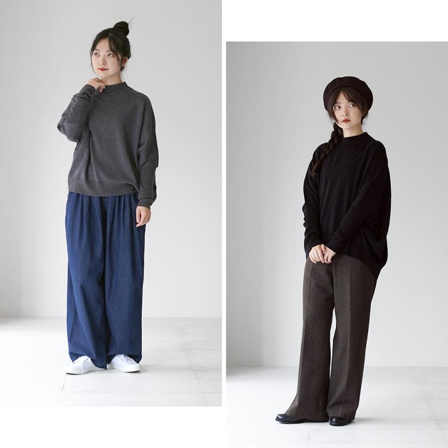 美品◇ミズイロインド　コクーン　ウール　コート　ドルマンスリーブ　ブラック 美品◇ミズイロインド コクーン ウール コート ドルマンスリーブ