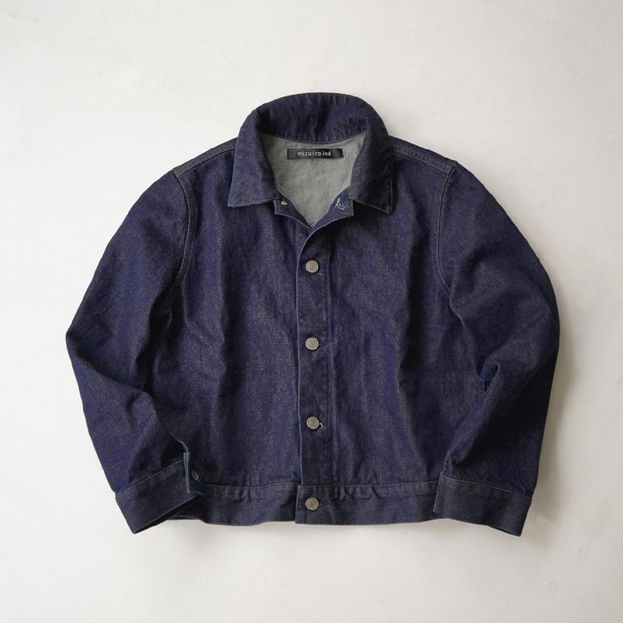 mizuiroind（ミズイロインド） コンパクト デニム ジャケット