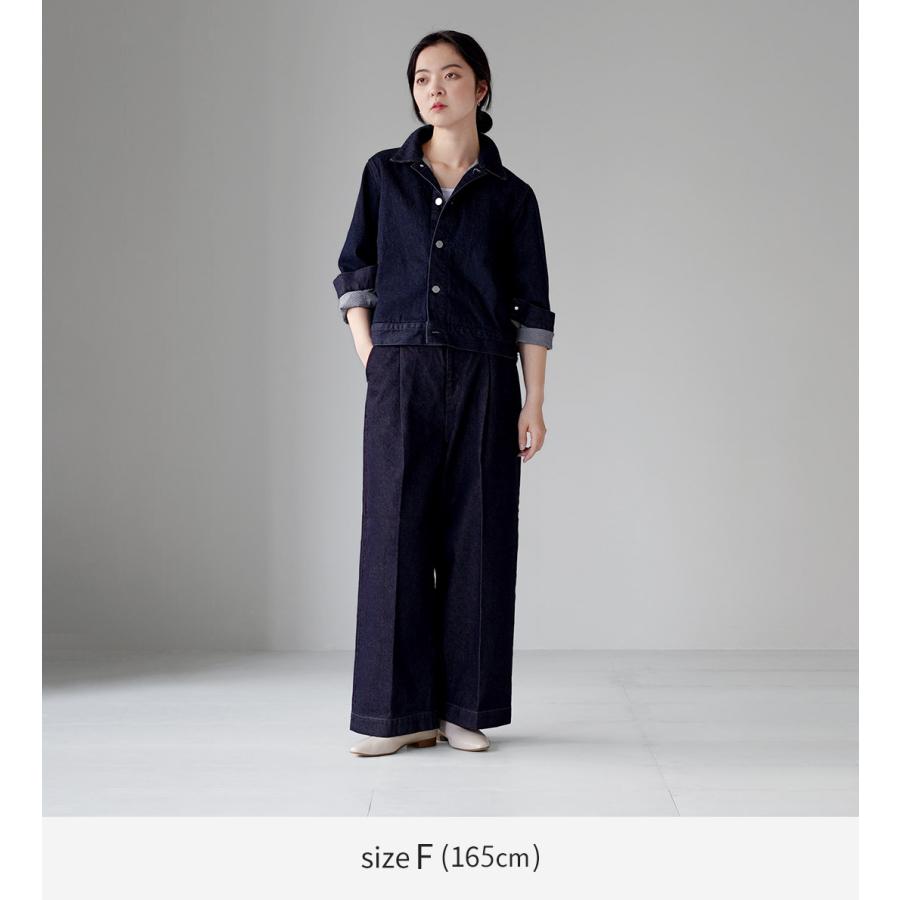 mizuiroind（ミズイロインド） コンパクト デニム ジャケット