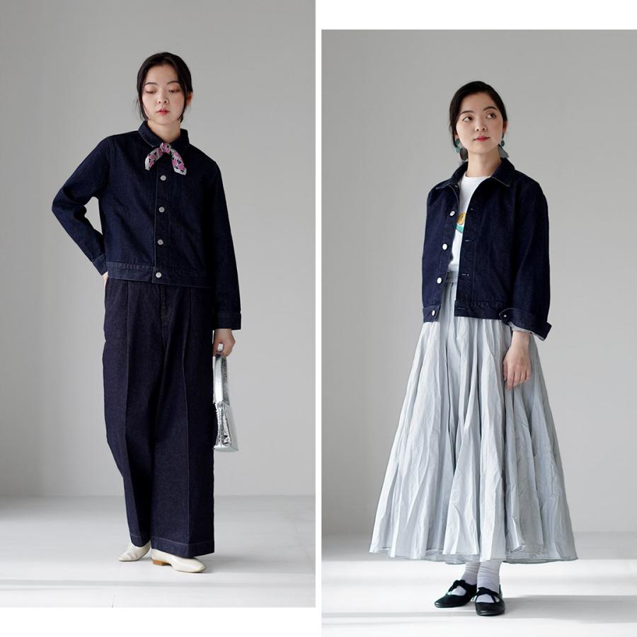 mizuiroind（ミズイロインド） コンパクト デニム ジャケット