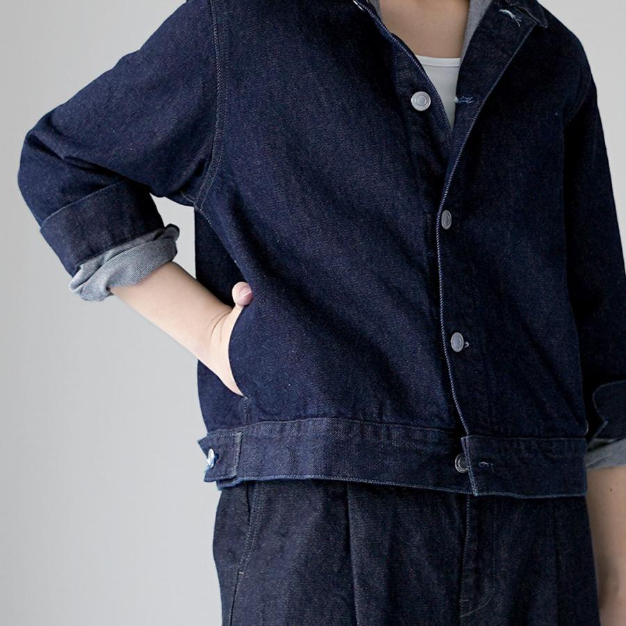 mizuiroind（ミズイロインド） コンパクト デニム ジャケット