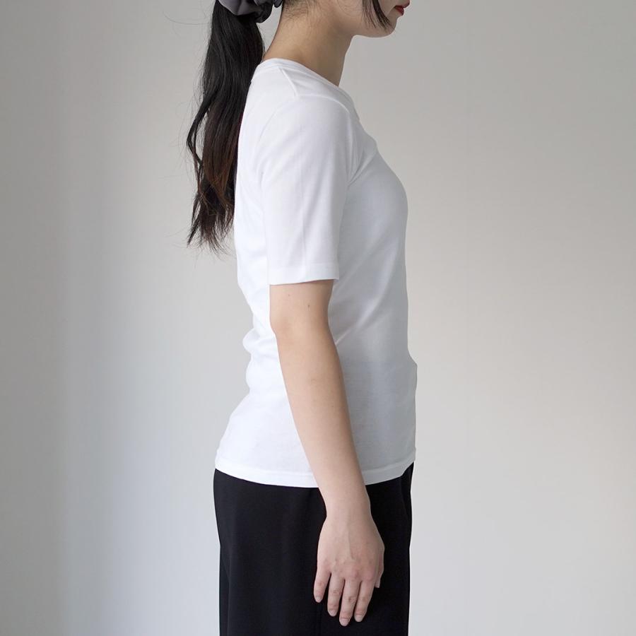 SIRENEMERMAID（シレーヌマーメイド） 別注 クルーネック ハーフスリーブ Tシャツ 日本製 / レディース 半袖 インナー | SIRENE MERMAID | 12