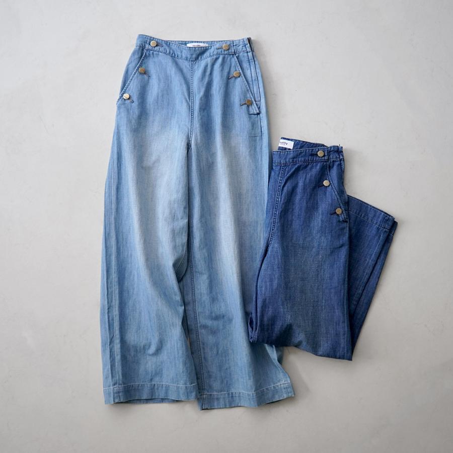 Healthy denim（ヘルシーデニム） Breezy Rum マリンパンツ リネン混