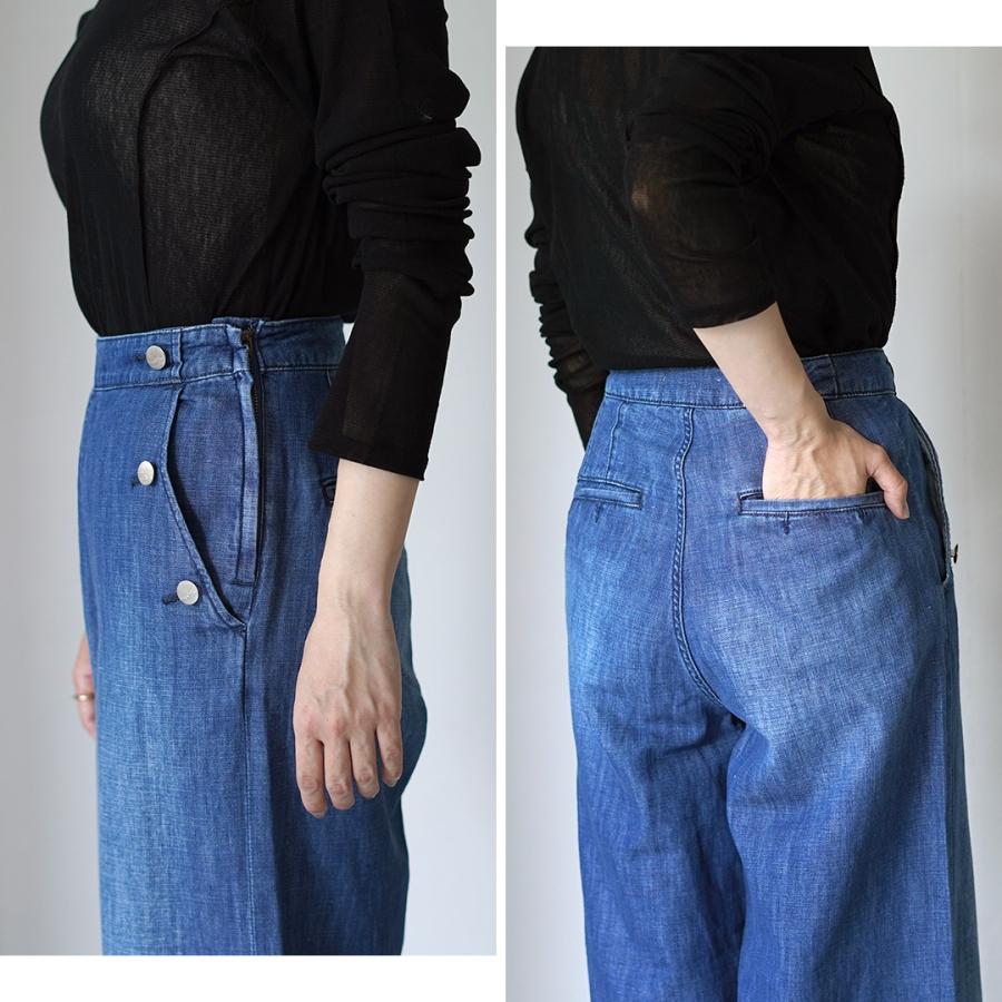 Healthy denim（ヘルシーデニム） Breezy Rum マリンパンツ リネン混