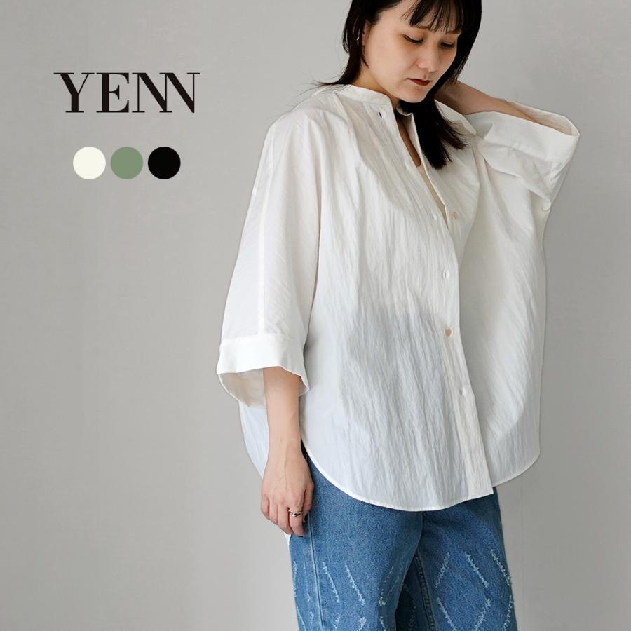 ★専用です★ ❣️大人気　YENN イエン　ホワイトシャツ　七分丈 YENN YENN（イェン） ラウンドフォーム シャツ / レディース オーバー