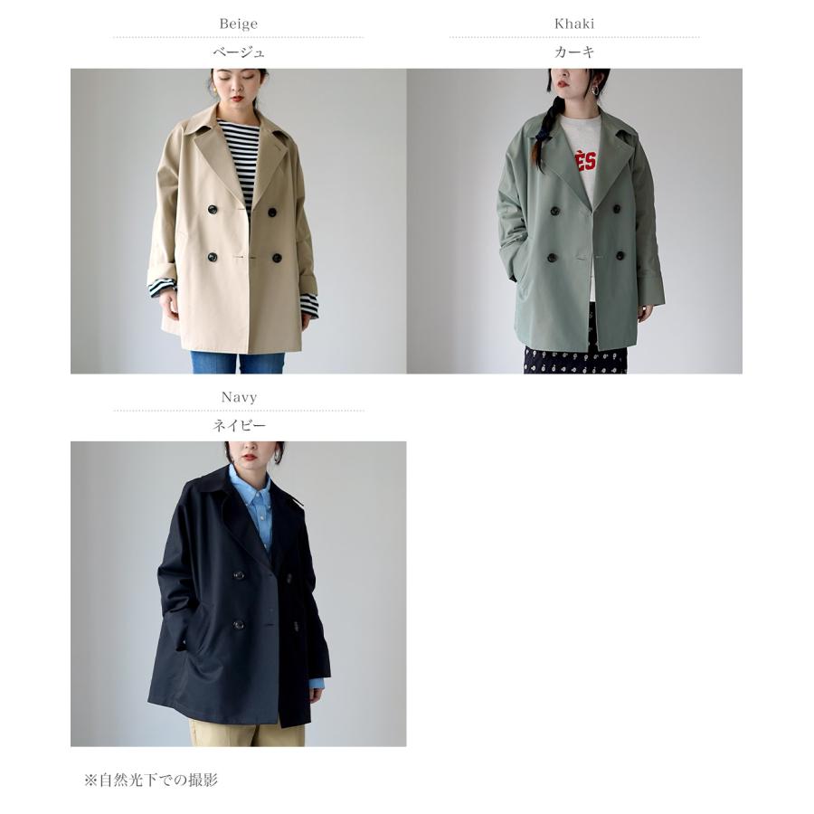 TICCA（ティッカ） Mini テント トレンチコート 日本製 / レディース