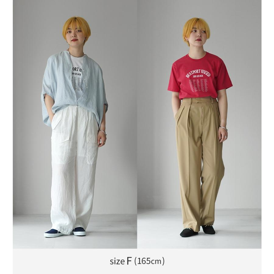 TICCA（ティッカ） ビートポート Tシャツ 日本製 / レディース 半袖
