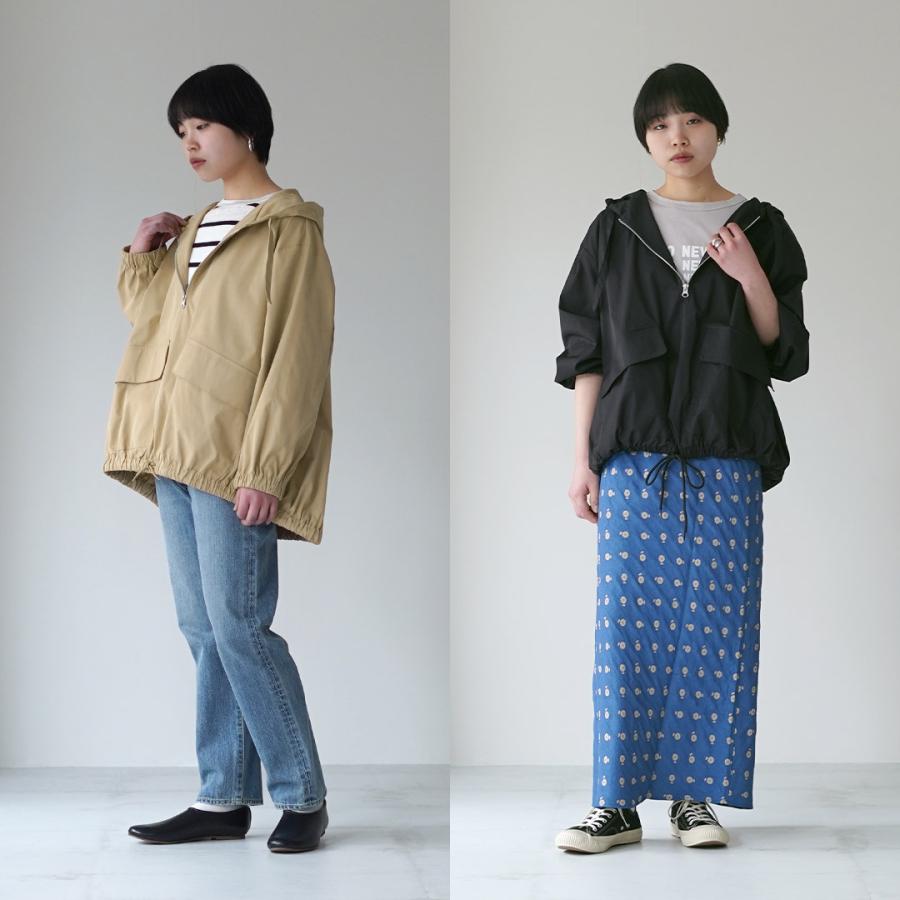Mao made おっきめボタンのアノラックパーカー mao made（マオメイド） アノラック パーカー ブルゾン ジャケット
