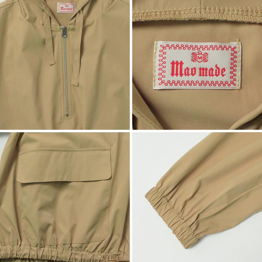 mao made（マオメイド） ヴィンテージツイル アノラックパーカー