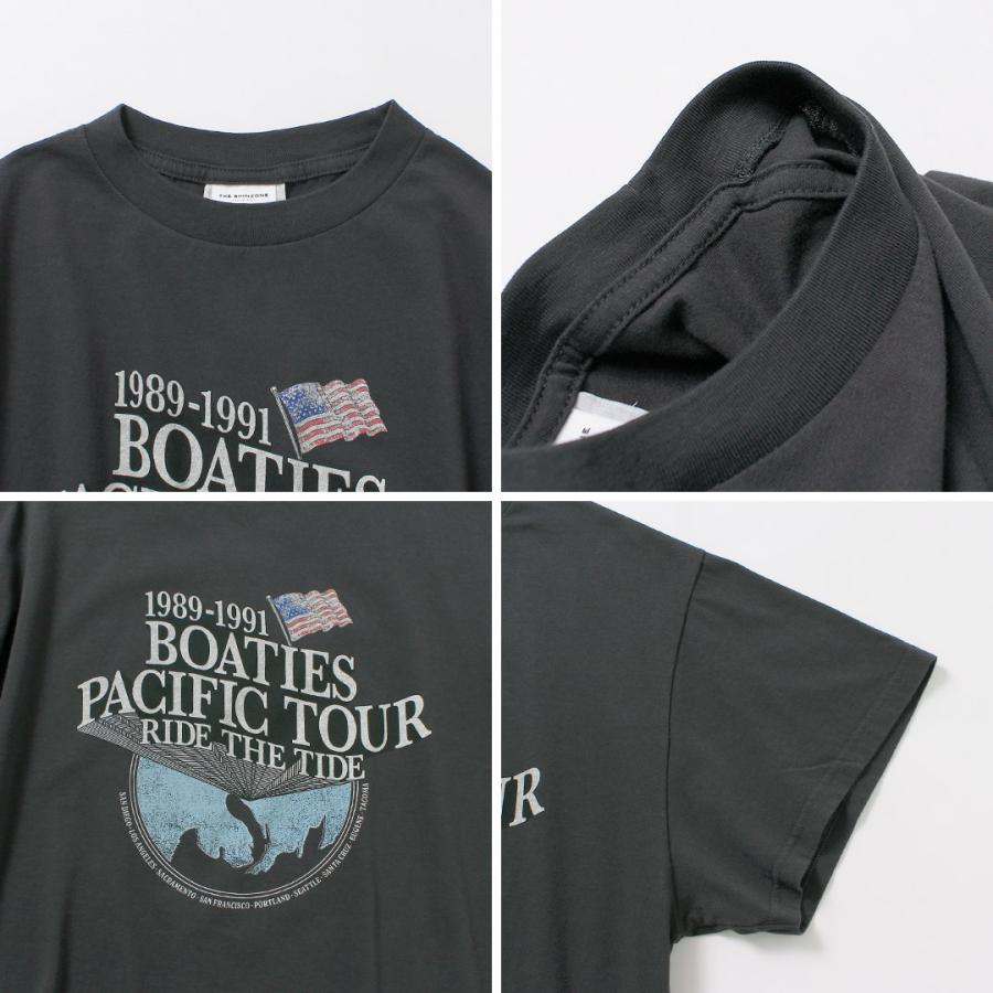 SHINZONE（シンゾーン） ボーティーズ ツアー Tシャツ 26MMSCU08 日本製 / レディース 半袖 プリント BOATIES TOUR TEEの画像