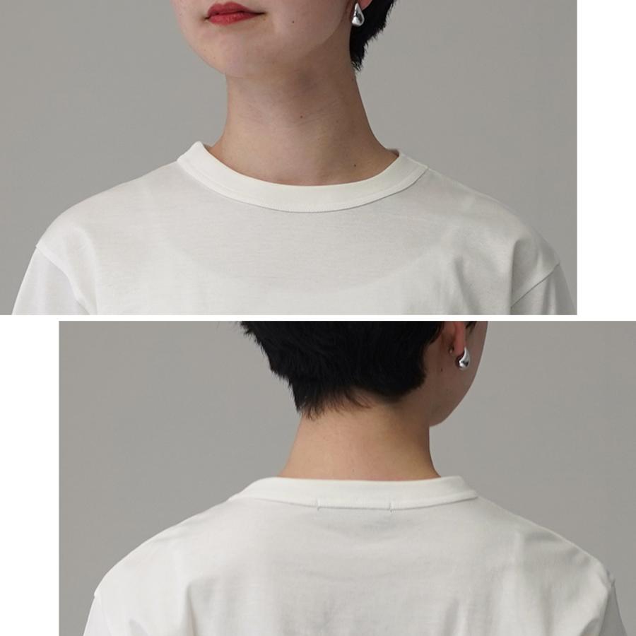 mizuiroind（ミズイロインド） ドットプリント Tシャツ 日本製