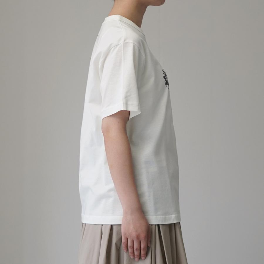 mizuiroind（ミズイロインド） ドットプリント Tシャツ 日本製