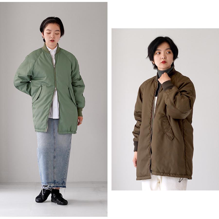 TICCA（ティッカ） ミドル MA-1 日本製 / レディース 中綿 コート
