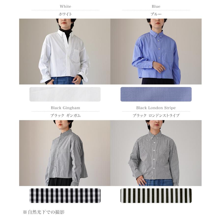 TICCA（ティッカ） B.D.シャツ 日本製 / レディース ショート 長袖