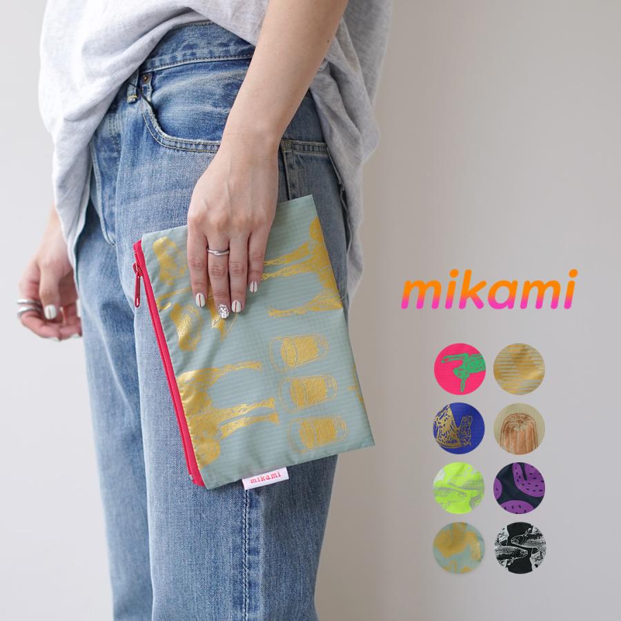 み*ち様 ショックレスリング M10サイズ 6枚入 ROCOCO（ロココ） MIKAMI（ミカミ） ハンドプリント マルチZIPポーチ