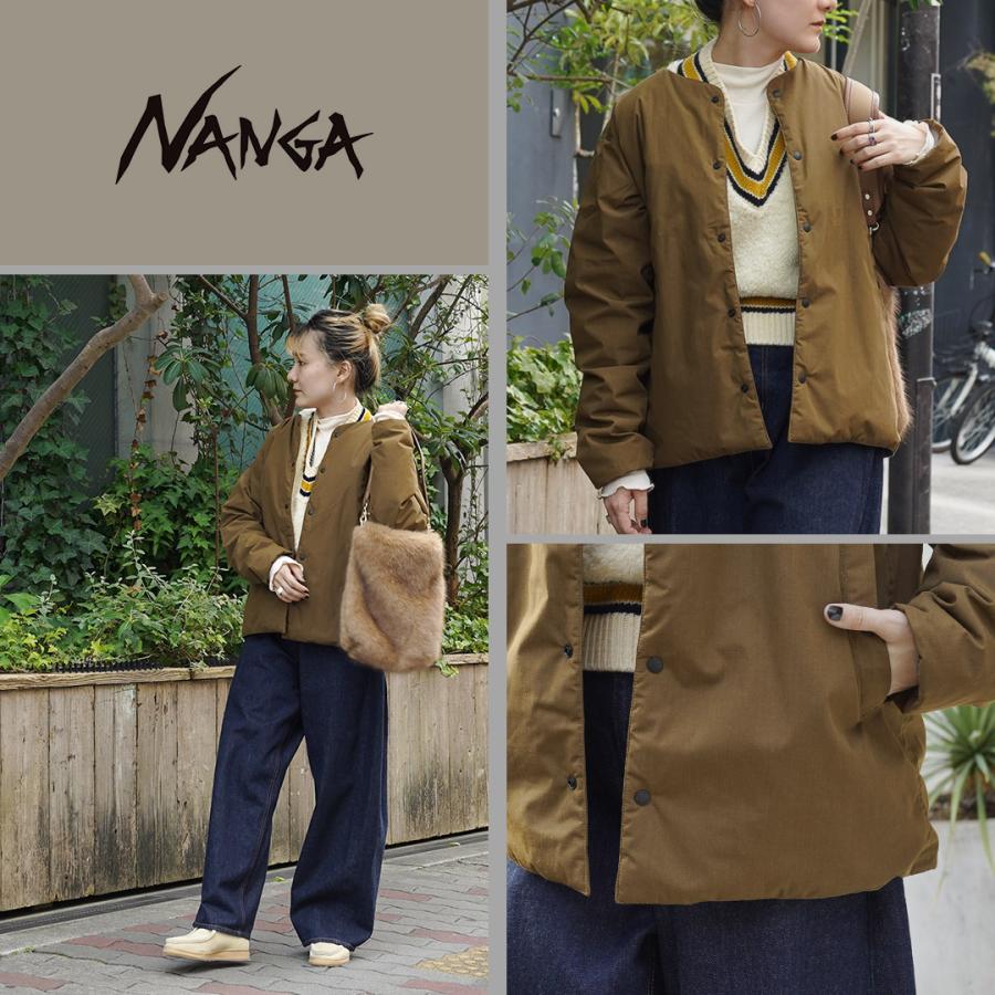NANGA（ナンガ） 別注 HINOC ヒノック ダウンカーディガンジャケット