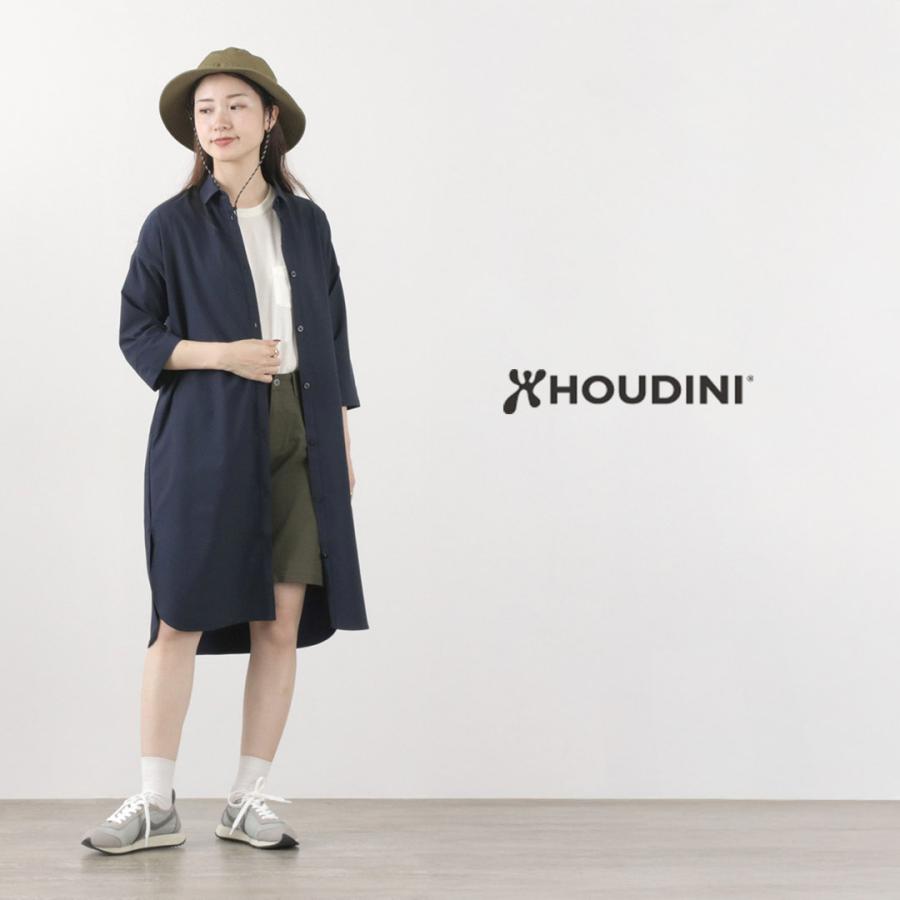 HOUDINI（フーディニ） ルートシャツ ドレス 2025年モデル / ワンピース シャツワンピース 羽織 UVカット 速乾 ストレッチ アウトドアの画像