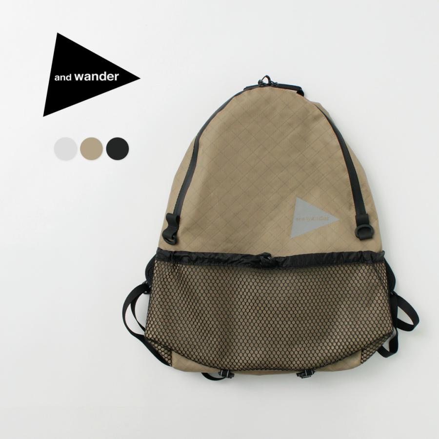 and wander（アンドワンダー） エコパック 20L デイパック 2024年