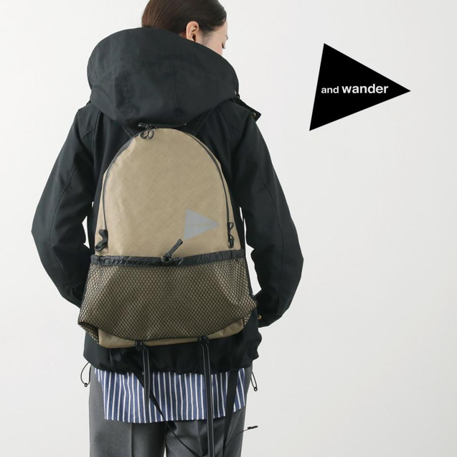 and wander（アンドワンダー） エコパック 20L デイパック 2024年