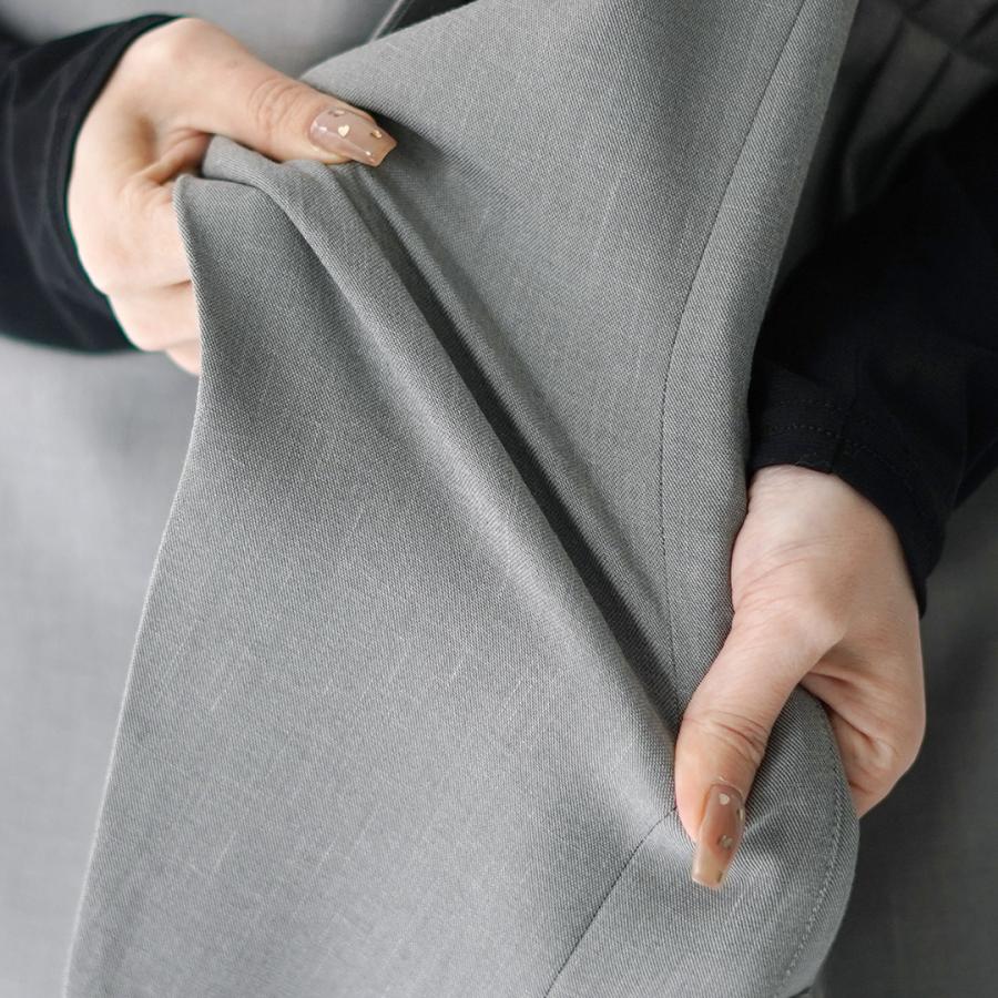 CYAN TOKYO（シアントーキョー） リネン アームプリーツ ジレ 2024年