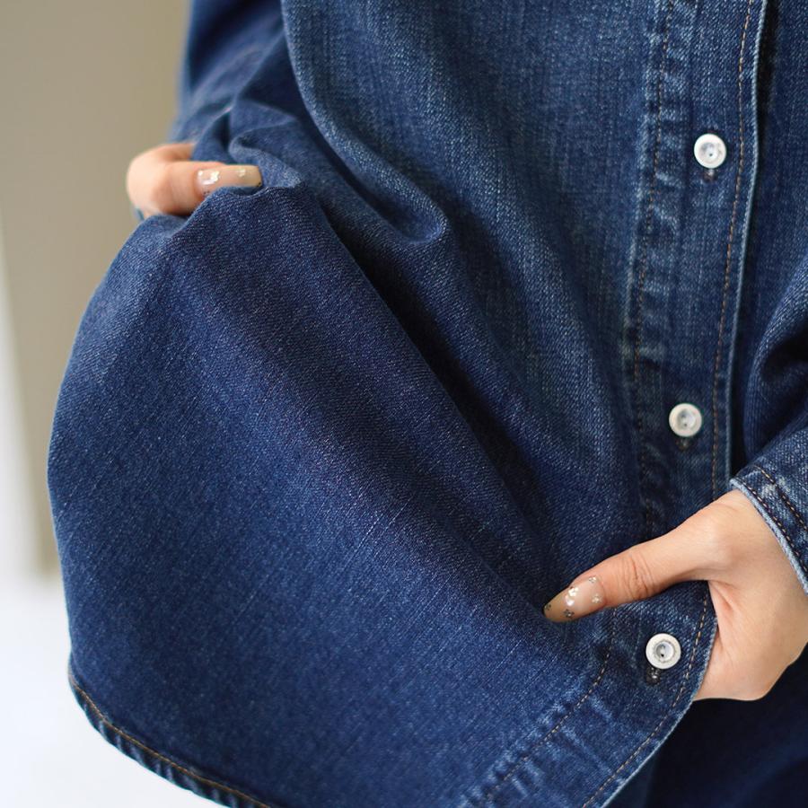Healthy denim（ヘルシーデニム） Almond スーパービッグシャツ