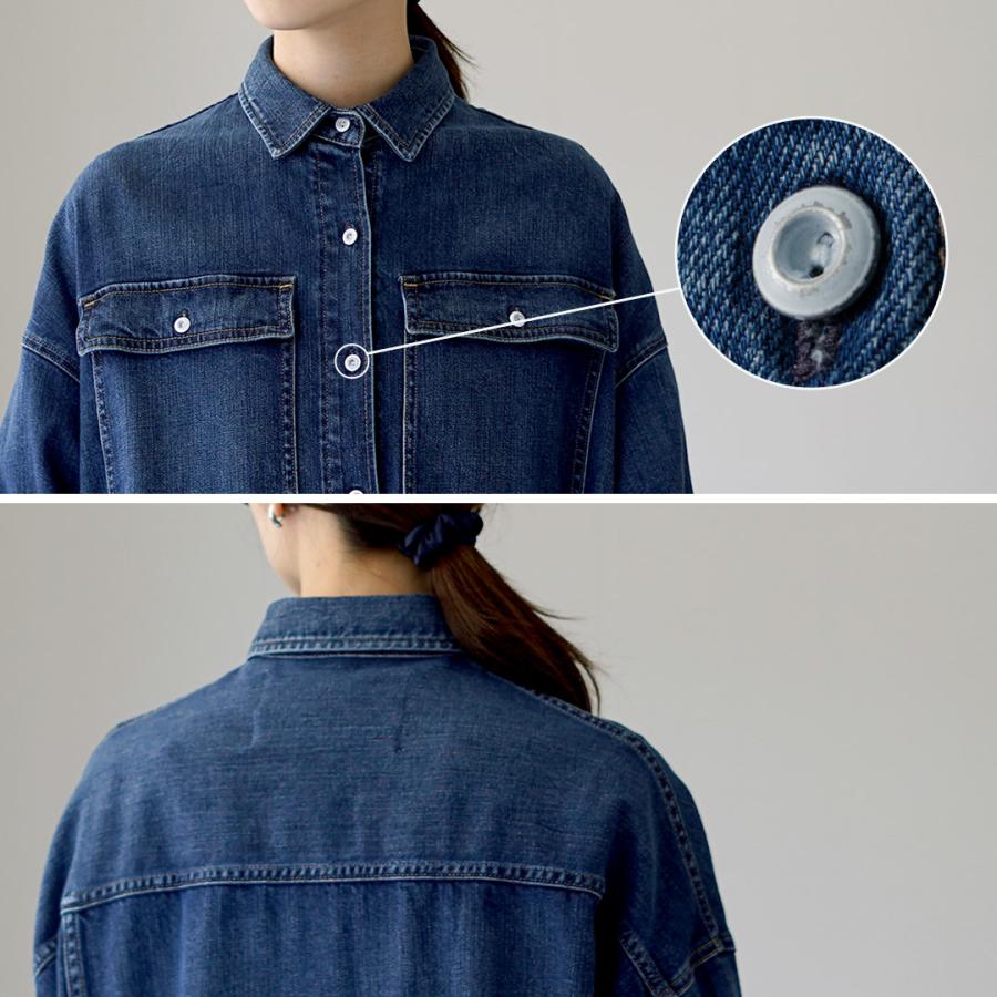 Healthy denim（ヘルシーデニム） Almond スーパービッグシャツ