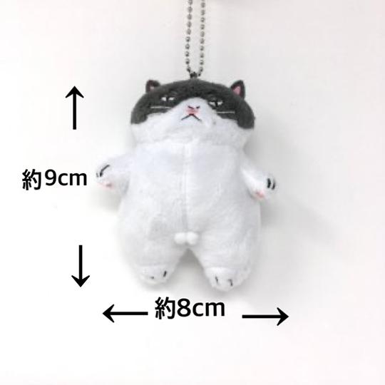 かなしきデブ猫ちゃん マル マスコット ストラップ 定形外発送