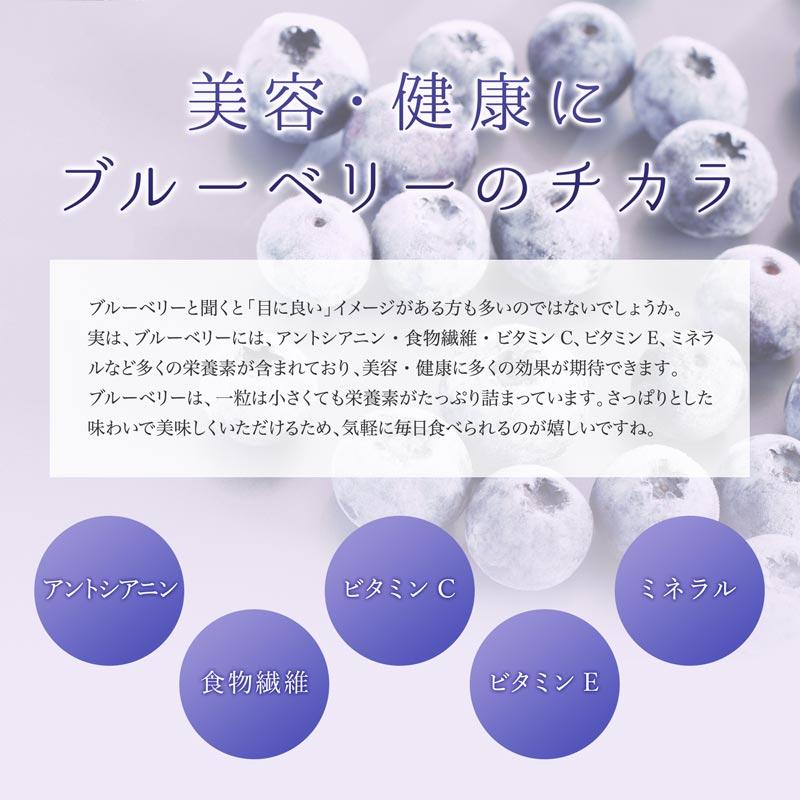 オーガニック冷凍ブルーベリー食べ比べセット800g（合計200g×4袋