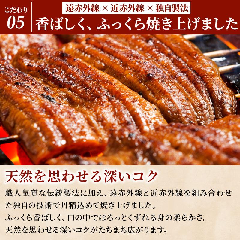 大五うなぎ工房 国産うなぎ長蒲焼 特大サイズ5尾セット ご家庭用