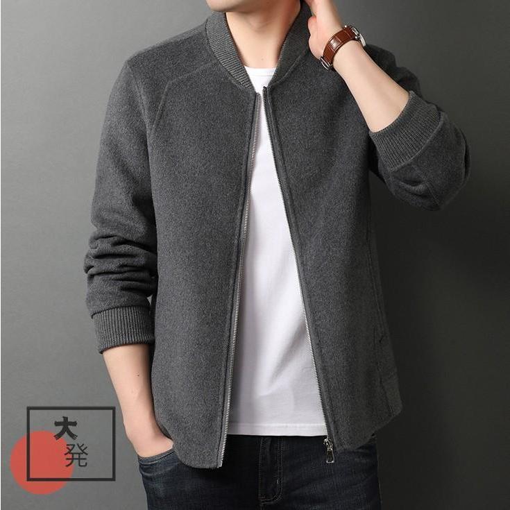 上品な 秋冬 ファッション ダッフルコート ショート丈 メンズ 秋冬 ファッション メンズ カッコいい カジュアル 紳士用コート ツイードジャケット ファッション 暖かい 無地 ダッフルコート ショート丈 コート アウター
